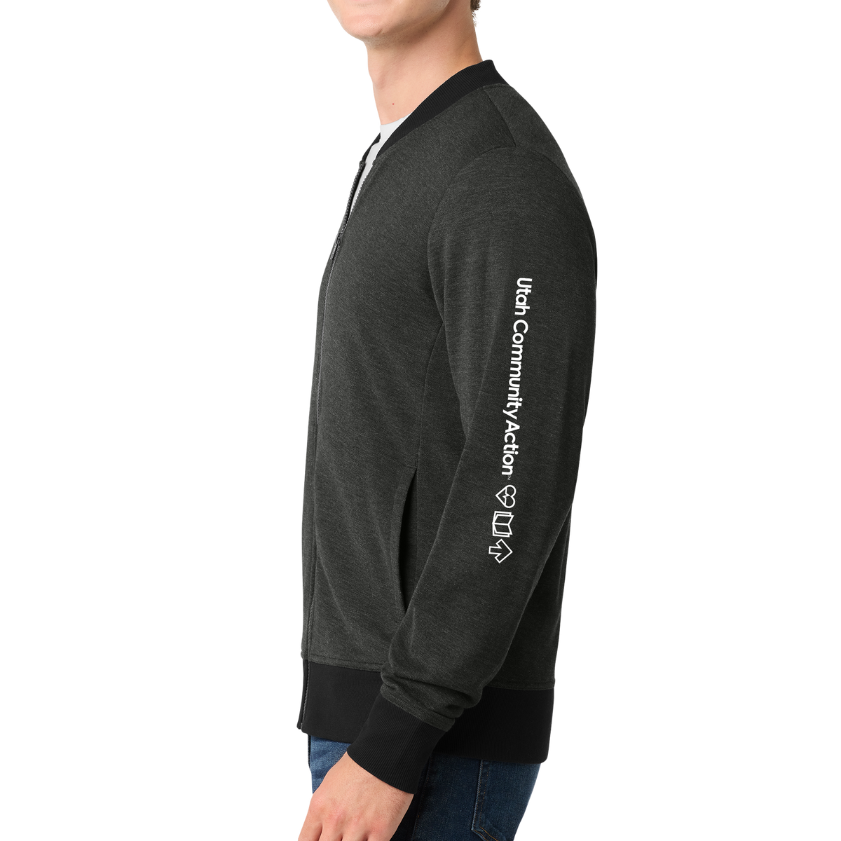 Sport-Tek® Lightweight French Terry Bomber - Where Compassion Becomes Action