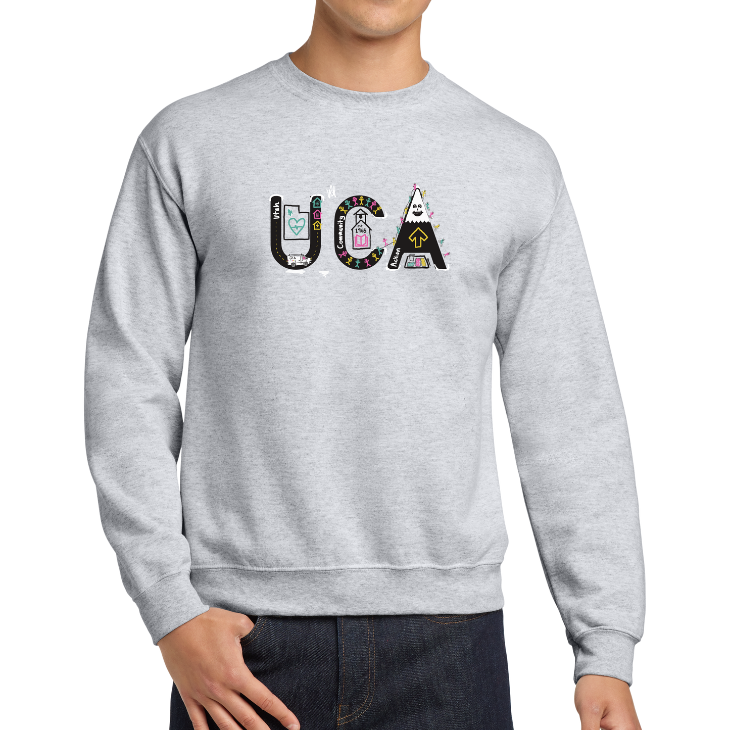 Gildan® - Heavy Blend™ Crewneck Sweatshirt - T-Shirt Contest 1