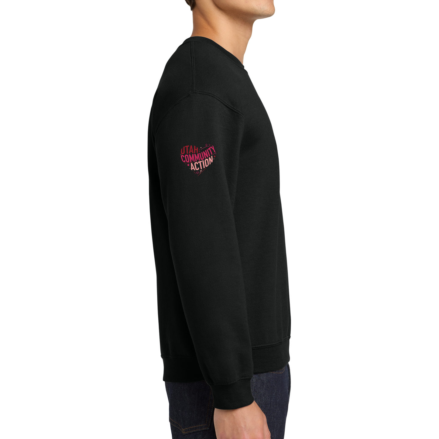 Gildan® - Heavy Blend™ Crewneck Sweatshirt - I Love UCA
