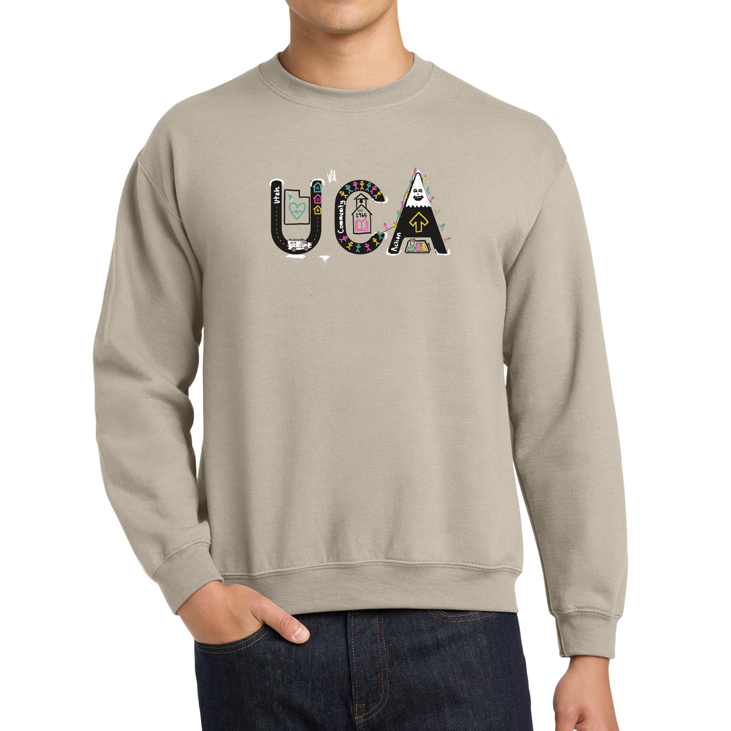 Gildan® - Heavy Blend™ Crewneck Sweatshirt - T-Shirt Contest 1