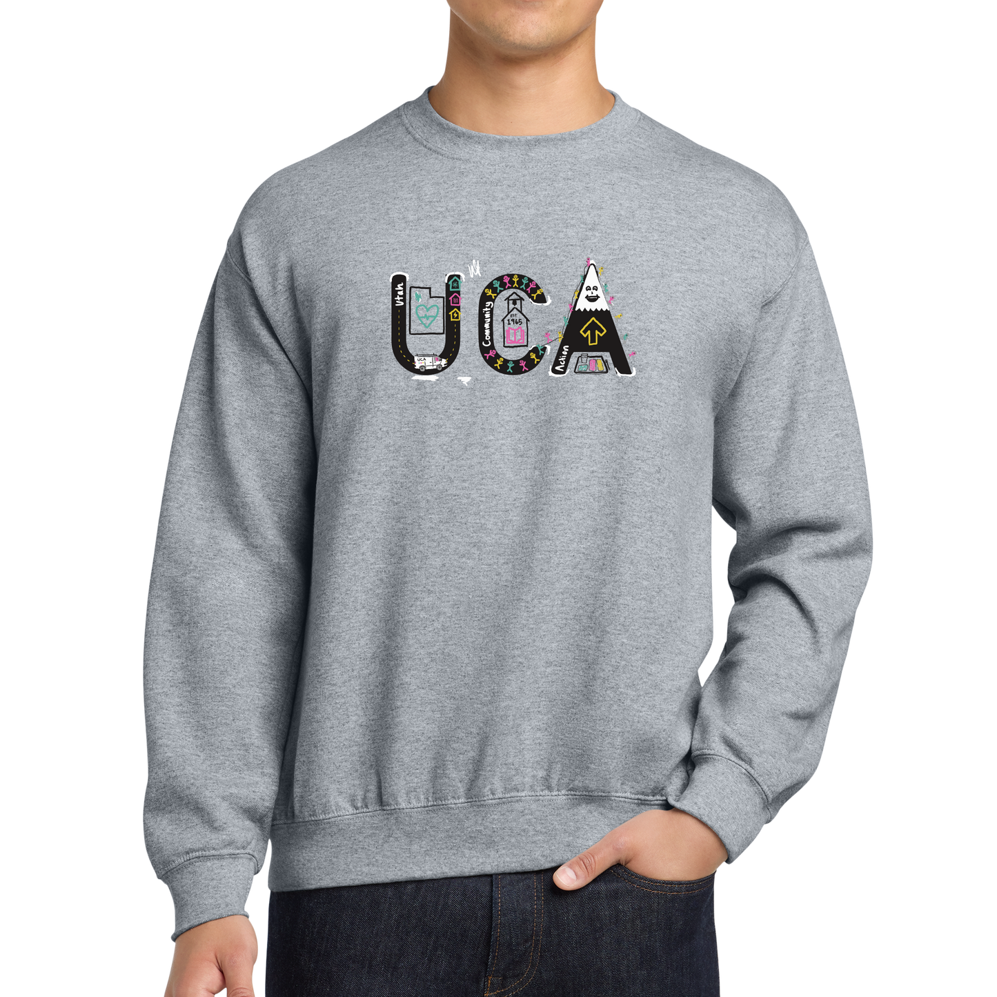 Gildan® - Heavy Blend™ Crewneck Sweatshirt - T-Shirt Contest 1