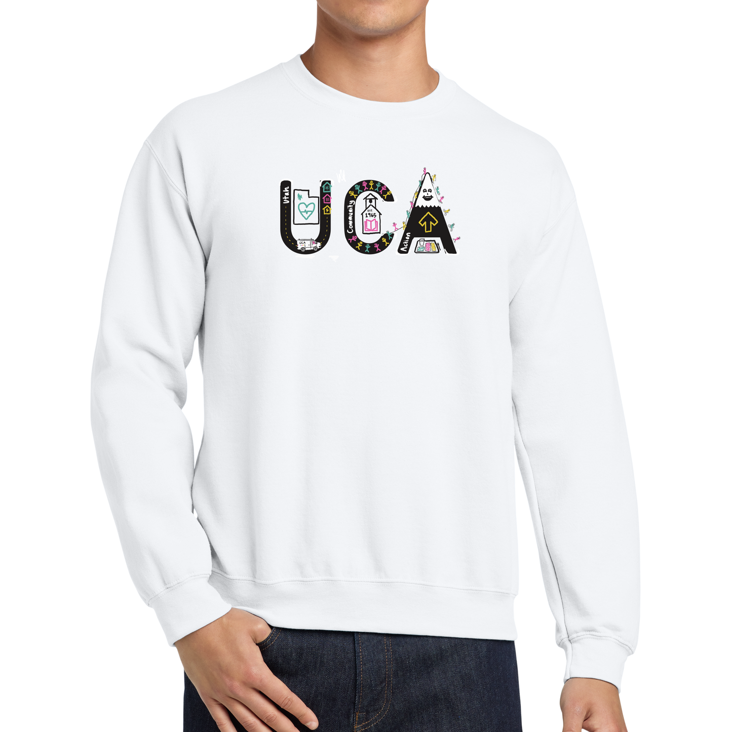 Gildan® - Heavy Blend™ Crewneck Sweatshirt - T-Shirt Contest 1