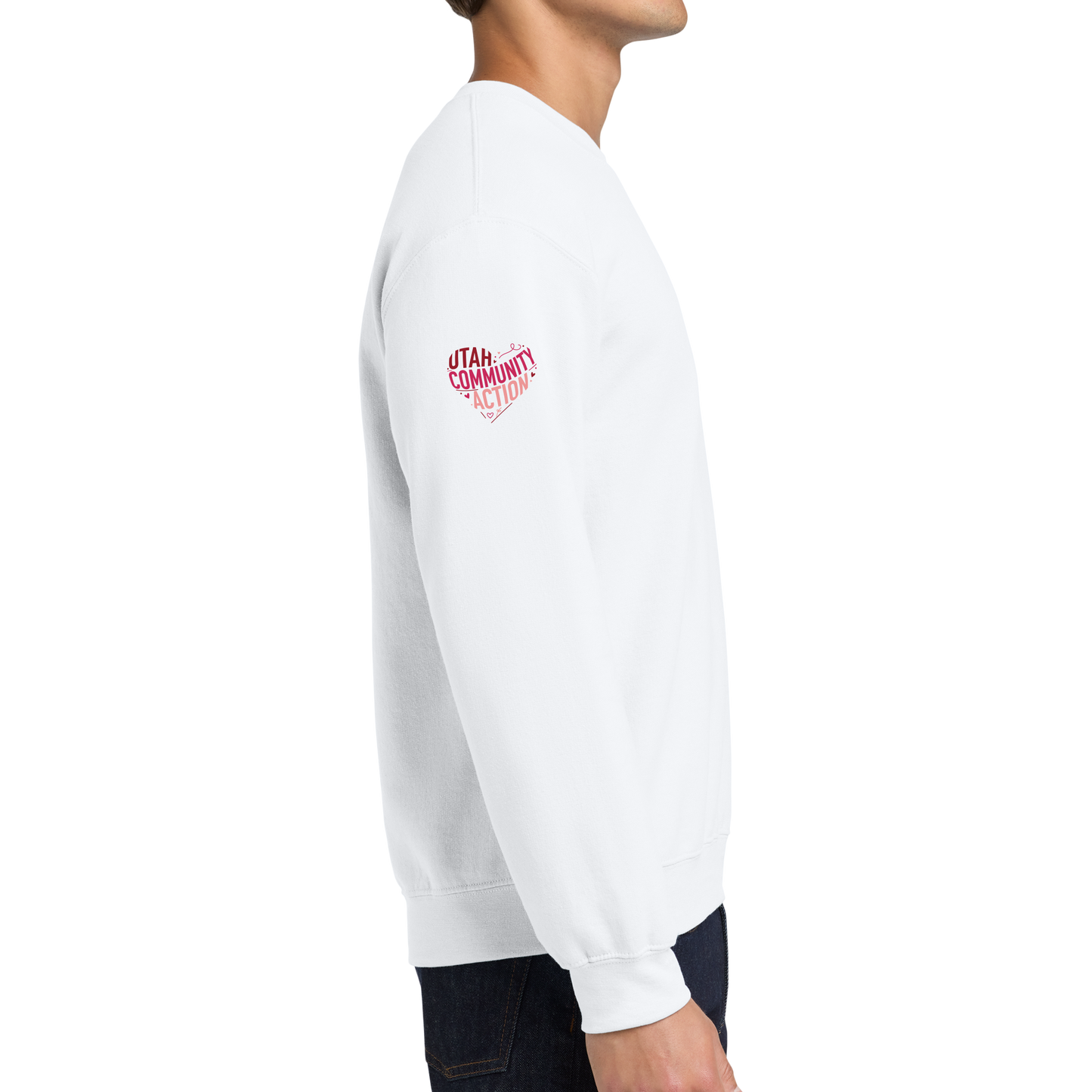Gildan® - Heavy Blend™ Crewneck Sweatshirt - I Love UCA