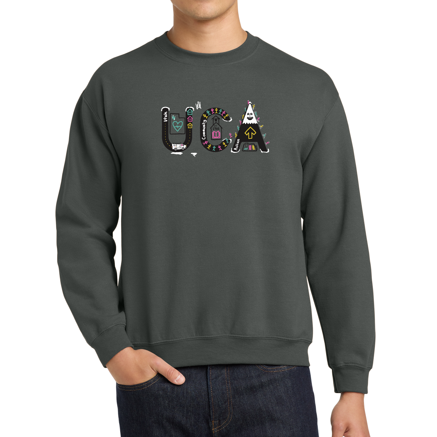 Gildan® - Heavy Blend™ Crewneck Sweatshirt - T-Shirt Contest 1