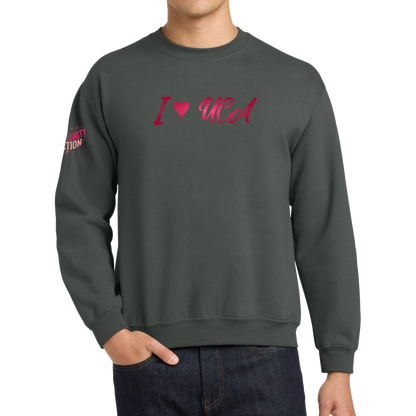 Gildan® - Heavy Blend™ Crewneck Sweatshirt - I Love UCA