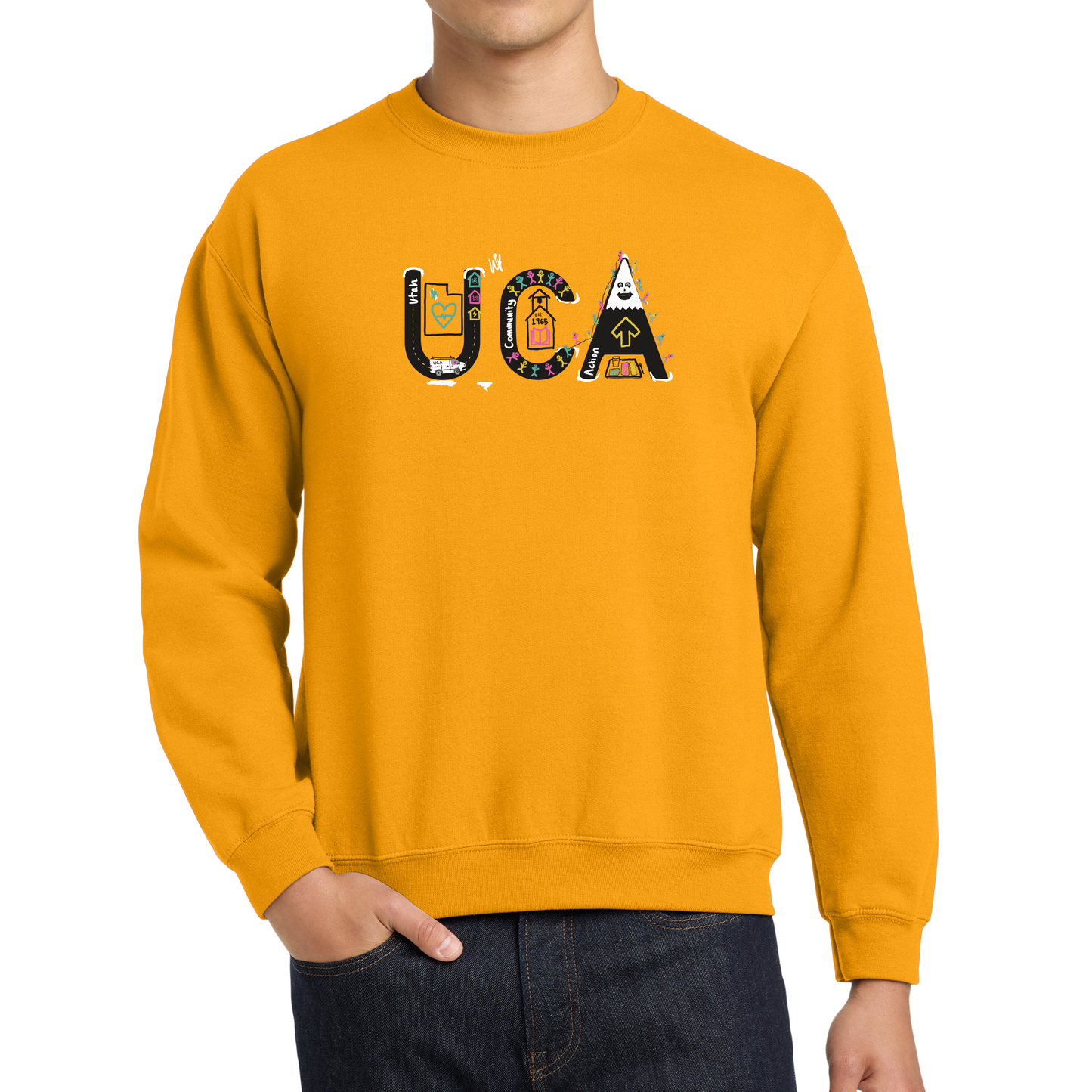 Gildan® - Heavy Blend™ Crewneck Sweatshirt - T-Shirt Contest 1