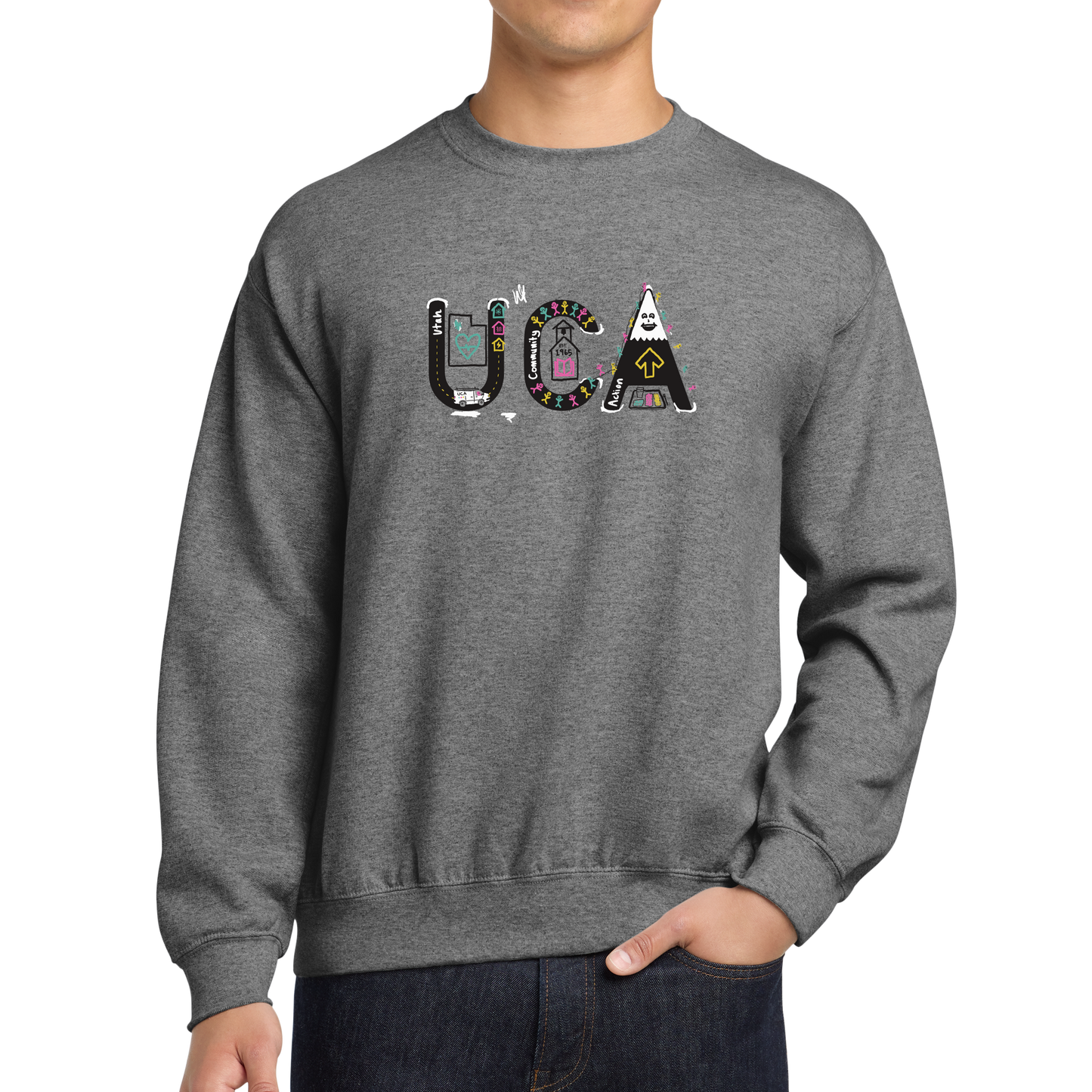 Gildan® - Heavy Blend™ Crewneck Sweatshirt - T-Shirt Contest 1