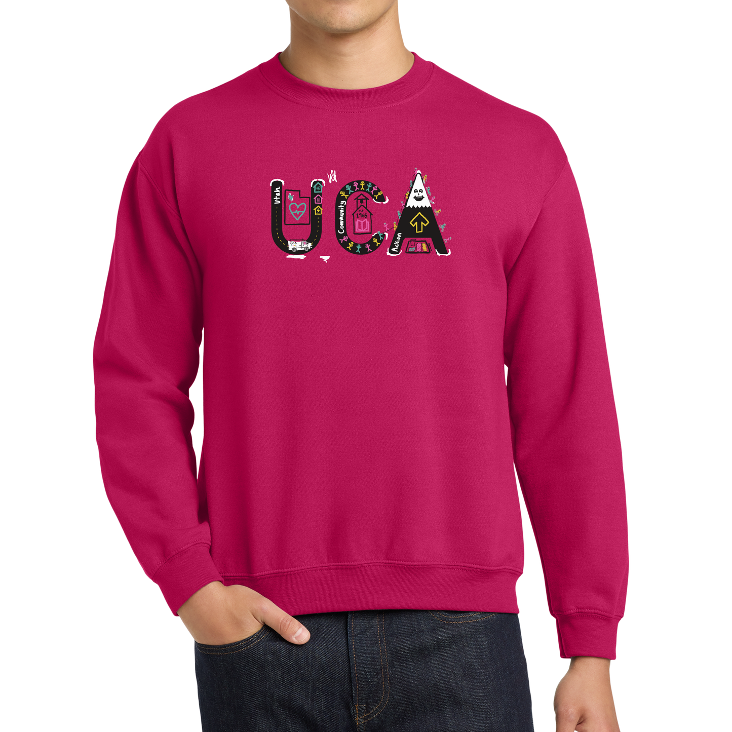 Gildan® - Heavy Blend™ Crewneck Sweatshirt - T-Shirt Contest 1