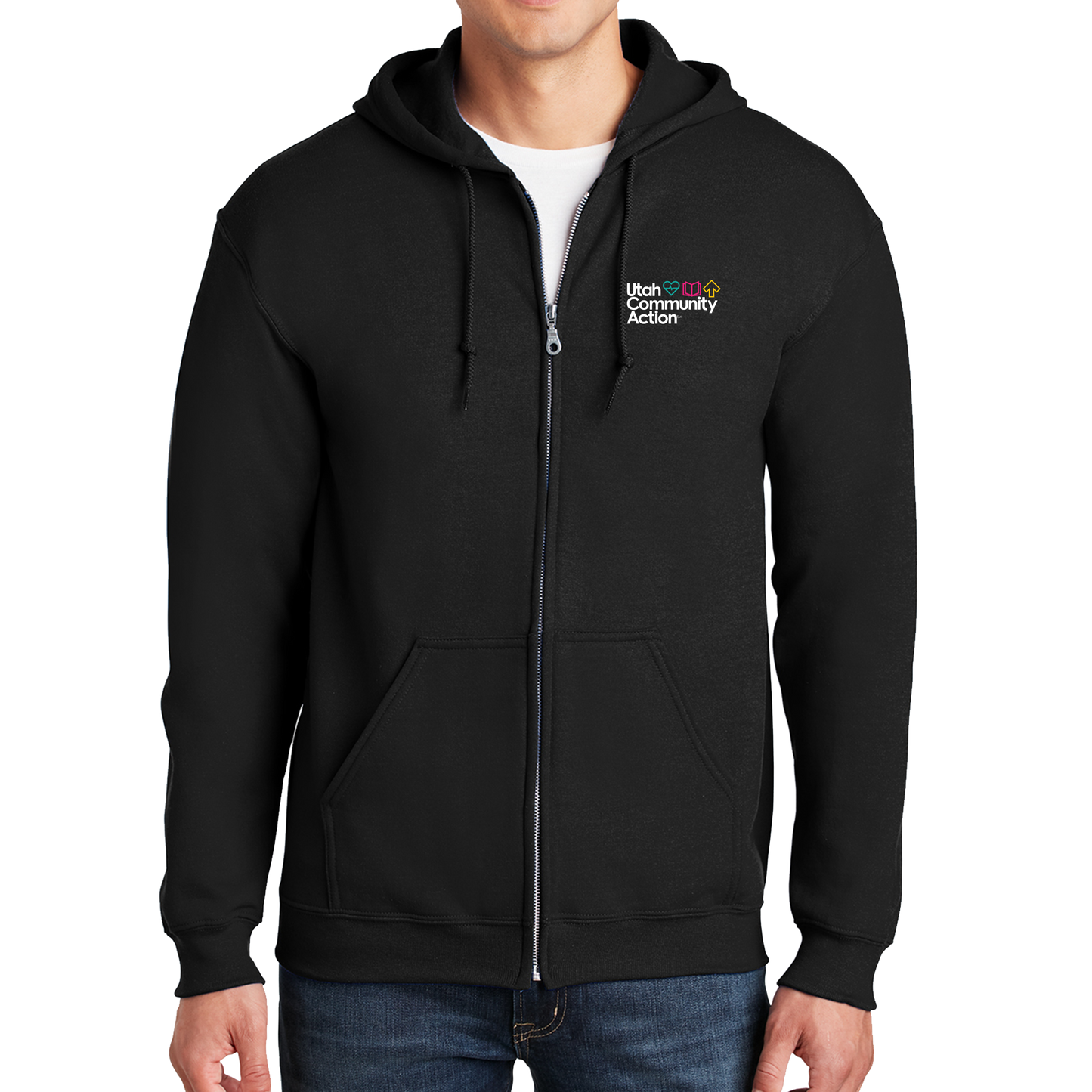 Gildan Unisex Heavy Blend Full-Zip Hooded Sweatshirt