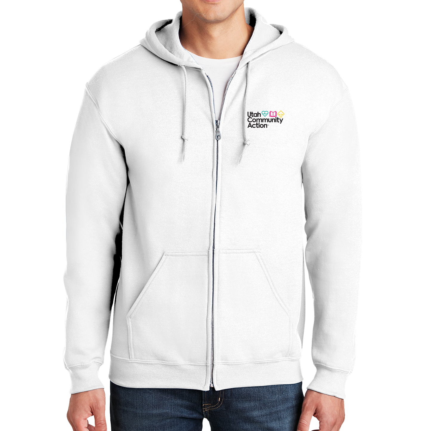 Gildan Unisex Heavy Blend Full-Zip Hooded Sweatshirt