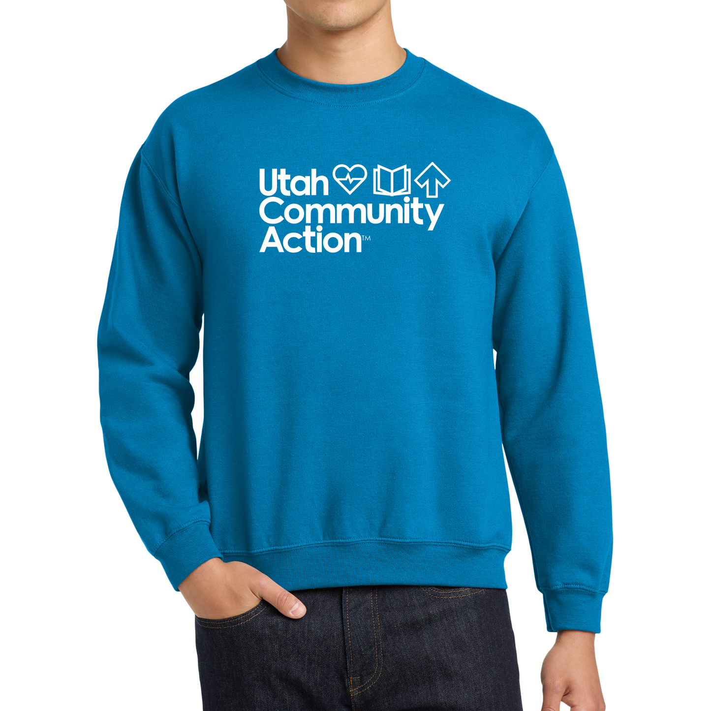 Gildan® Heavy Blend™ Crewneck Sweatshirt - UCA CLEARANCE