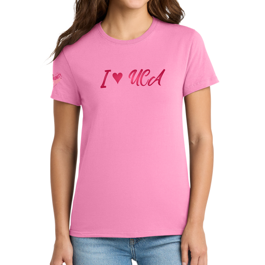 Port & Company® Ladies Essential Tee - I Love UCA