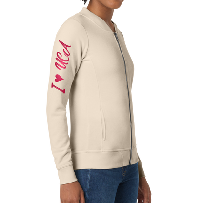 Sport-Tek® Ladies Lightweight French Terry Bomber - I Love UCA