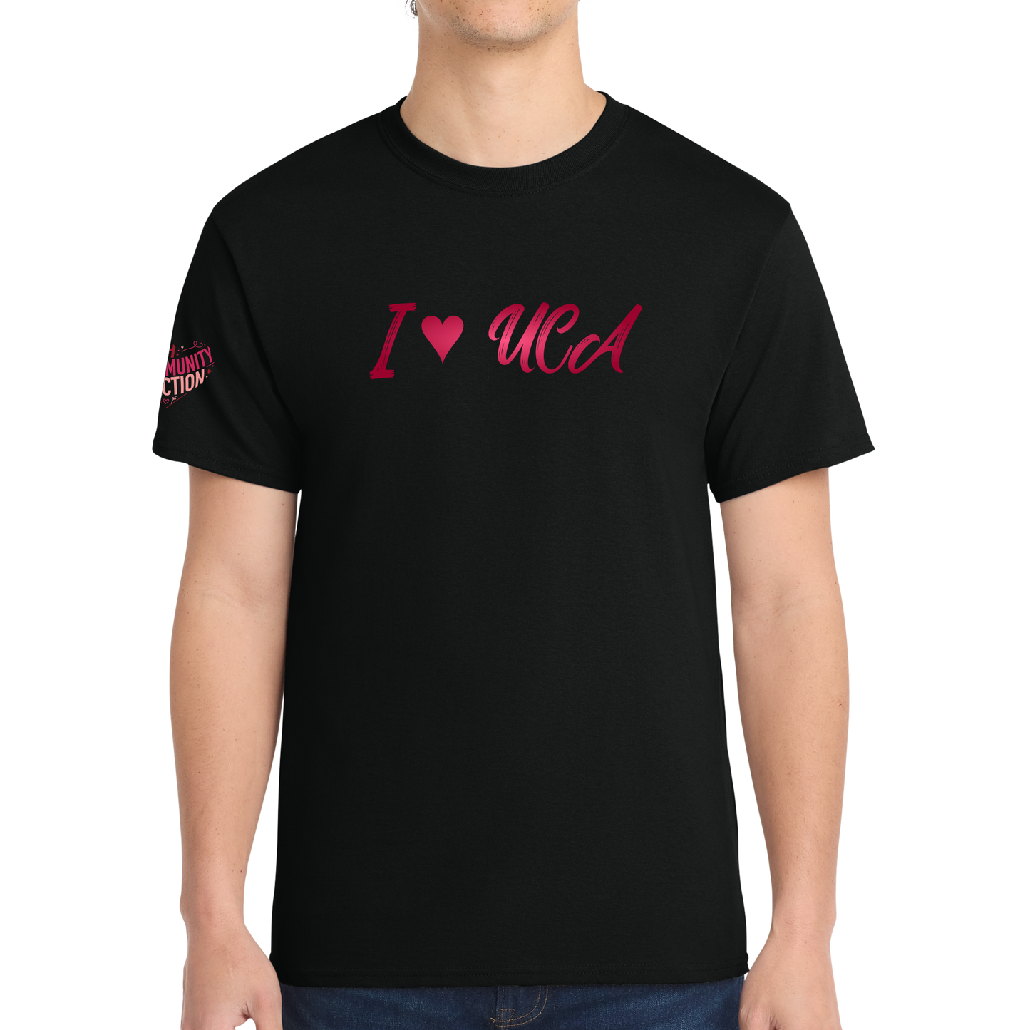 Port & Co™ Core Cotton Tee - I Love UCA