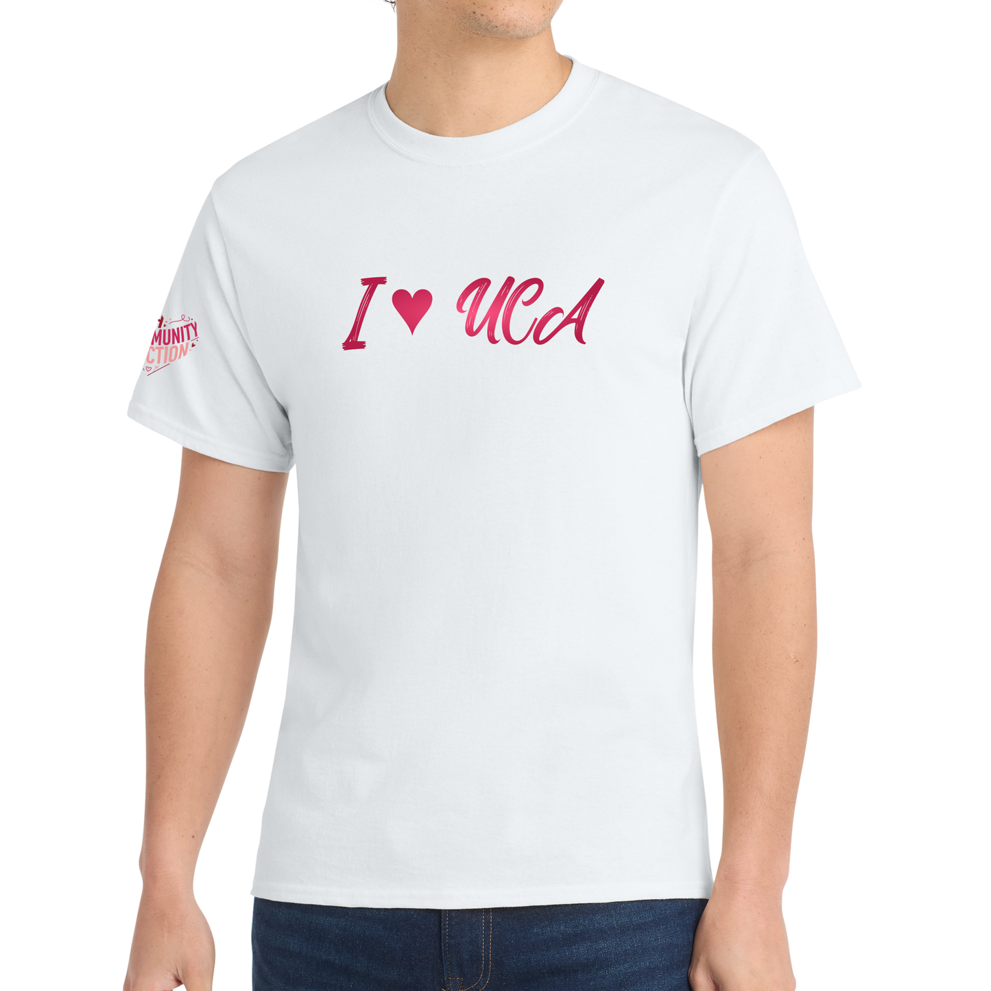 Port & Co™ Core Cotton Tee - I Love UCA