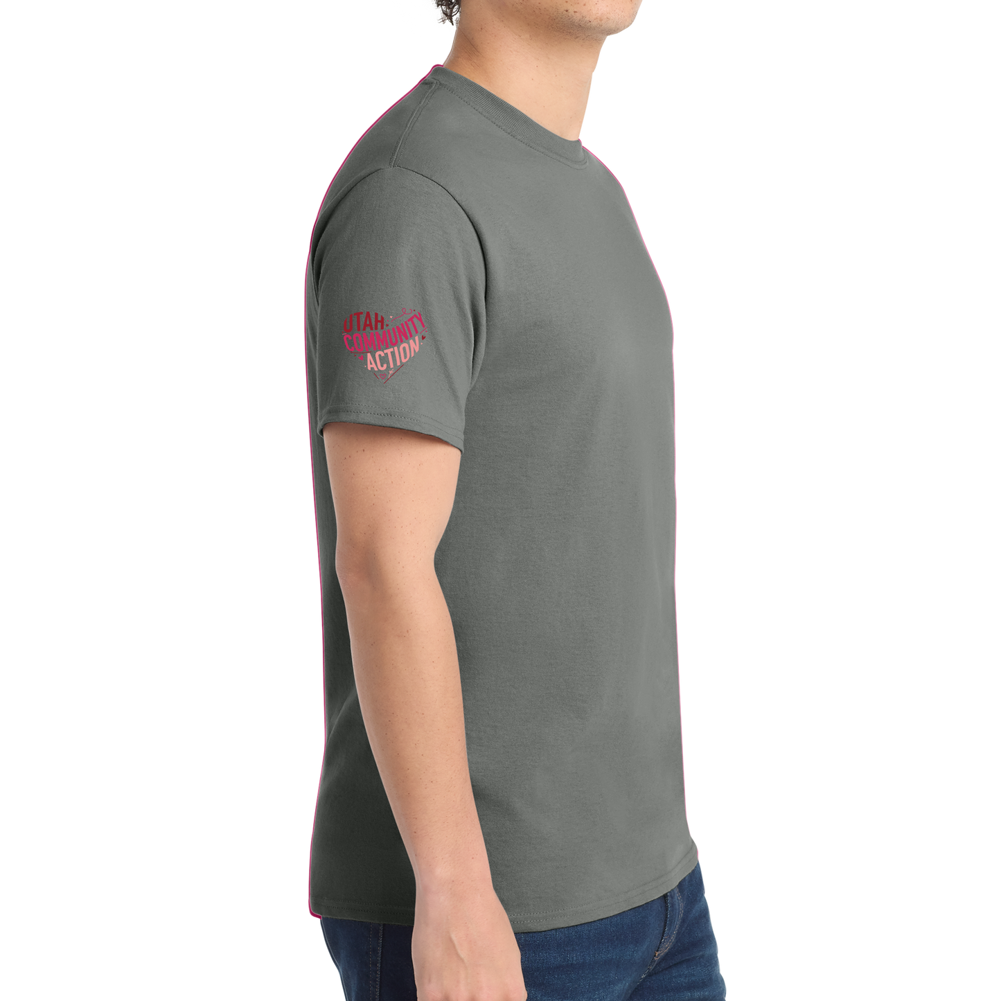 Port & Co™ Core Cotton Tee - I Love UCA