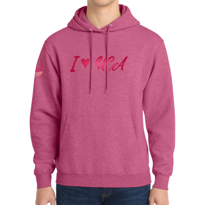Port & Company® Core Fleece Pullover Hooded Sweatshirt - I Love UCA