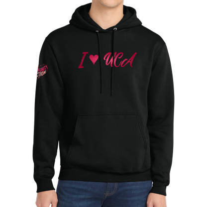 Port & Company® Core Fleece Pullover Hooded Sweatshirt - I Love UCA