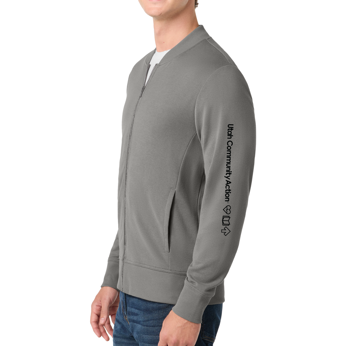 Sport-Tek® Lightweight French Terry Bomber - Where Compassion Becomes Action