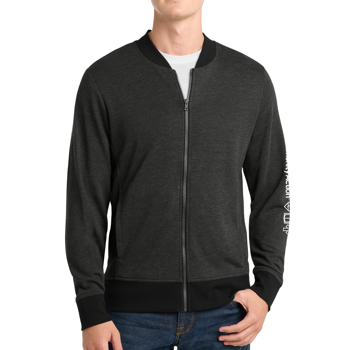 Sport-Tek® Lightweight French Terry Bomber - Where Compassion Becomes Action