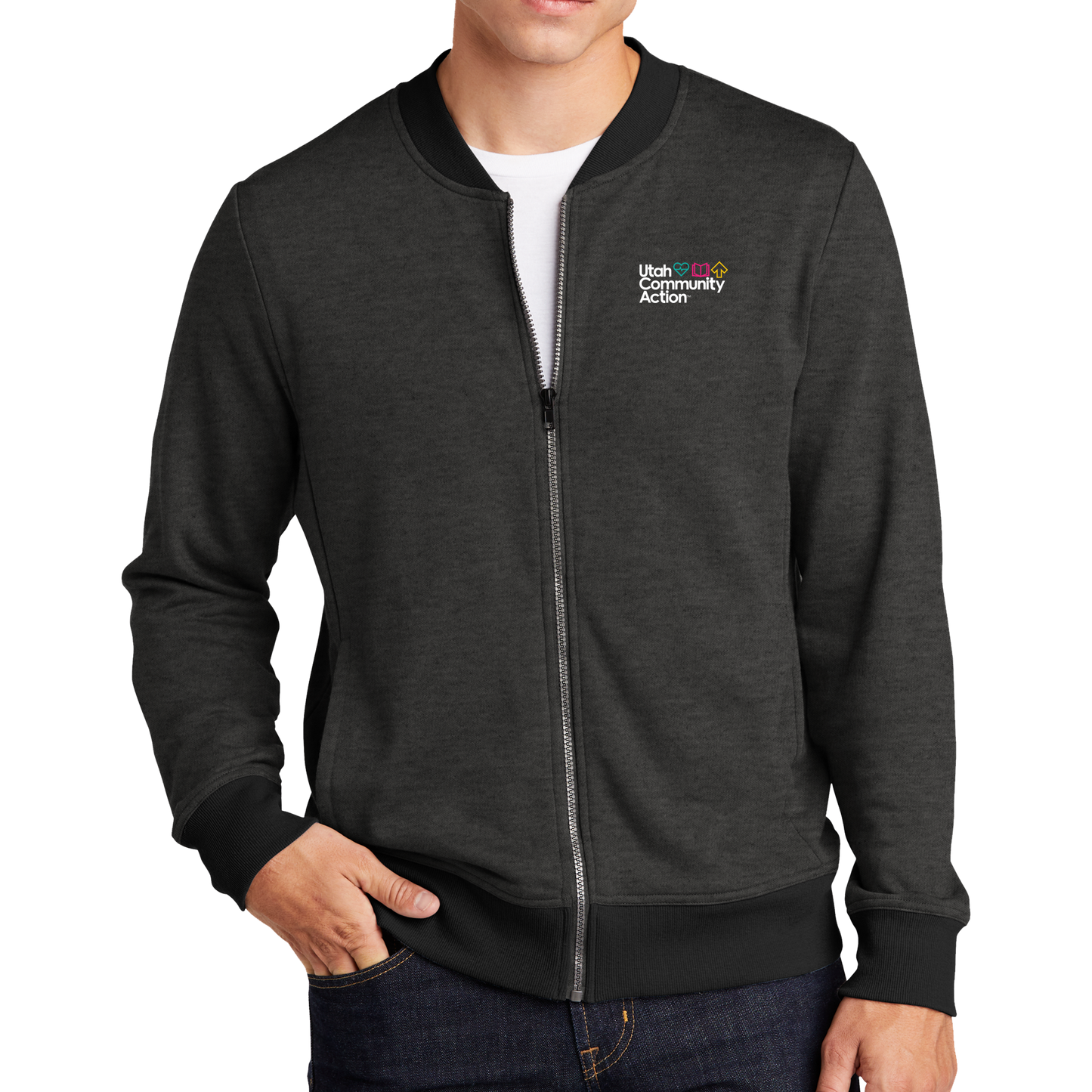 Sport-Tek® Lightweight French Terry Bomber